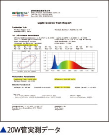 20W管実測データ